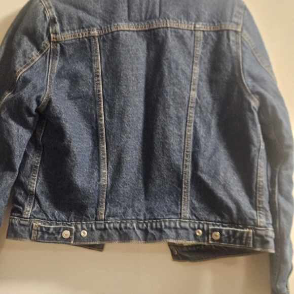 Levis Denim Sherpa Women Jacket - Picture 3 of 5